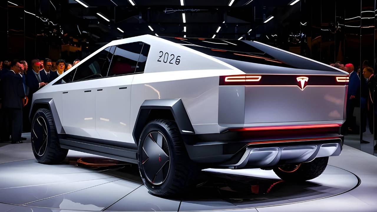 2026 Tesla Cybertruck Pickup – Complete Redesign, Features, Price & Mileage Revealed!