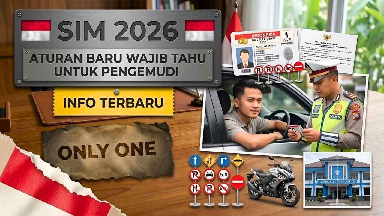 Aturan Baru SIM Indonesia 2026